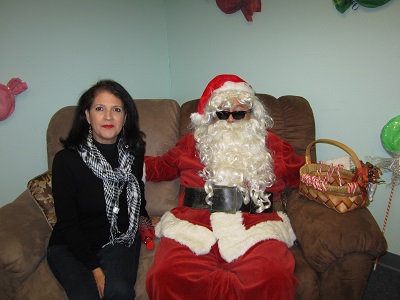 Josefina and Santa